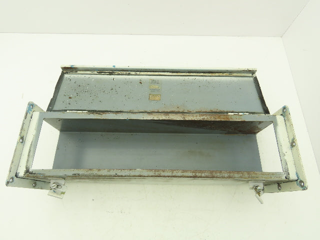 Wiegmann JW62 6"x6" Wireway Straight 24" Feed Through NEMA 12 Hoffman