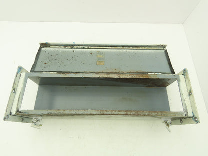 Wiegmann JW62 6"x6" Wireway Straight 24" Feed Through NEMA 12 Hoffman