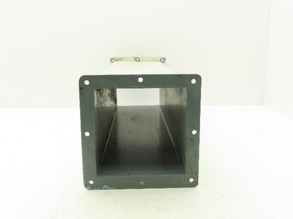 Wiegmann JW62 6"x6" Wireway Straight 24" Feed Through NEMA 12 Hoffman