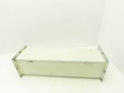 Wiegmann JW62 6"x6" Wireway Straight 24" Feed Through NEMA 12 Hoffman