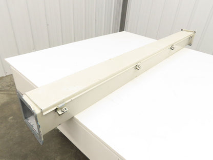Wiegmann JW45 4"x4" Wireway Straight 60" Section Feed Through NEMA 12 Hoffman