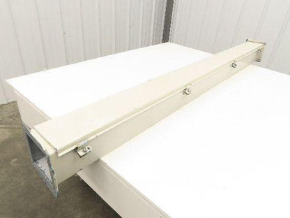Wiegmann JW45 4"x4" Wireway Straight 60" Section Feed Through NEMA 12 Hoffman