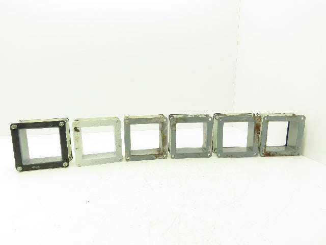 Wiegmann JWN442 4"x4" Wireway Nipple Feed-Through 2" Hoffman Lot of 6