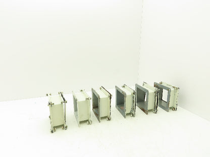 Wiegmann JWN442 4"x4" Wireway Nipple Feed-Through 2" Hoffman Lot of 6