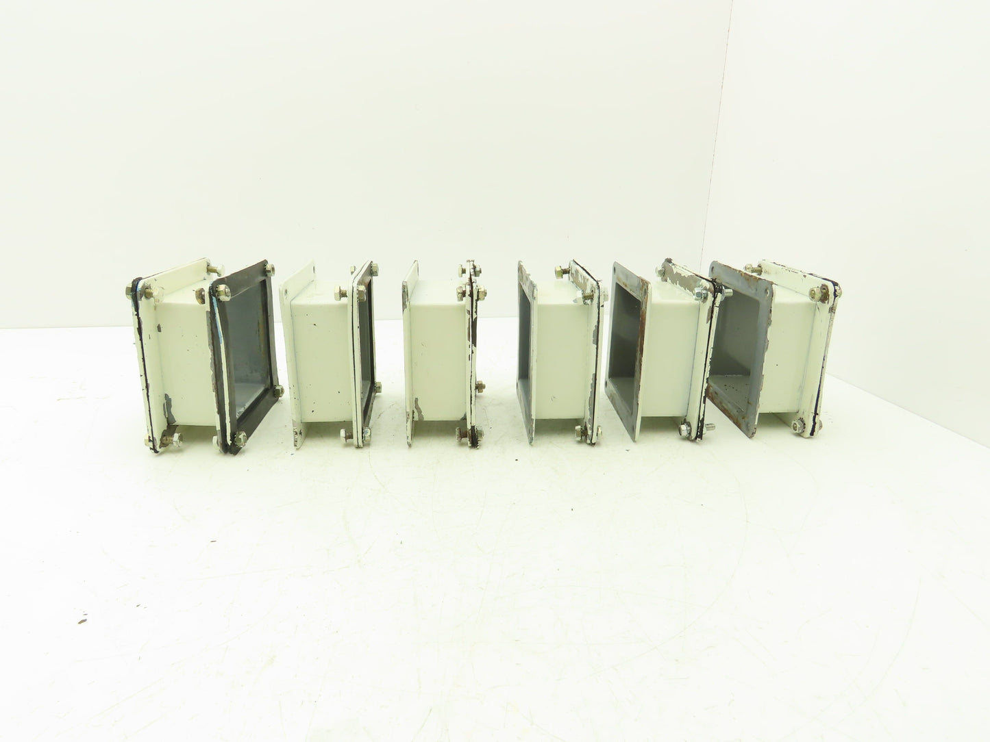 Wiegmann JWN442 4"x4" Wireway Nipple Feed-Through 2" Hoffman Lot of 6