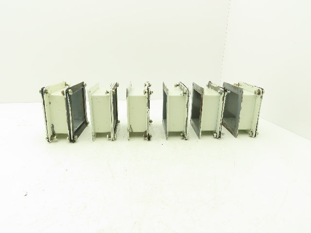 Wiegmann JWN442 4"x4" Wireway Nipple Feed-Through 2" Hoffman Lot of 6