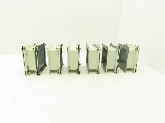 Wiegmann JWN442 4"x4" Wireway Nipple Feed-Through 2" Hoffman Lot of 6