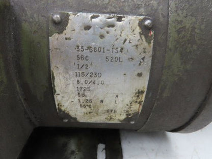 Bench Belt Sander 4" W 36" L Motor 1/2Hp 1725rpm 1Ph 115/230v