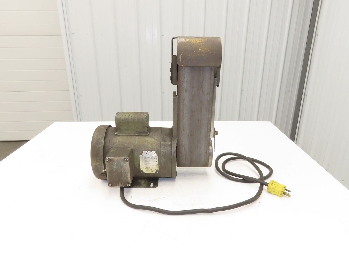 Bench Belt Sander 4" W 36" L Motor 1/2Hp 1725rpm 1Ph 115/230v