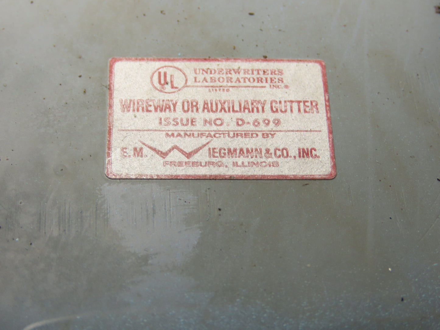 Wiegmann JWN443 4"x4" Wireway Nipple Feed-Through 3" Hoffman Lot of 5