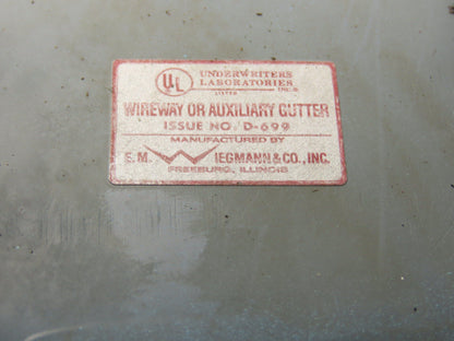 Wiegmann JWN443 4"x4" Wireway Nipple Feed-Through 3" Hoffman Lot of 5