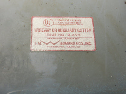 Wiegmann JWN443 4"x4" Wireway Nipple Feed-Through 3" Hoffman Lot of 5