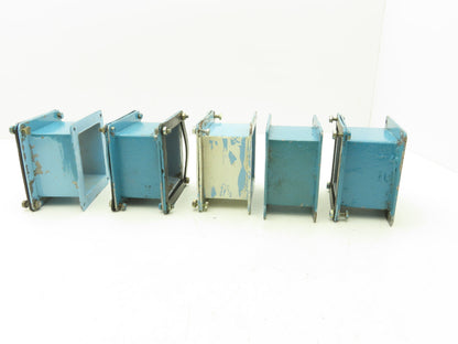 Wiegmann JWN443 4"x4" Wireway Nipple Feed-Through 3" Hoffman Lot of 5