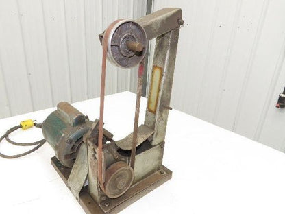 Bench Belt Finger Sander 3/4" W 36" L Motor 115v 1Ph 3500rpm Switch