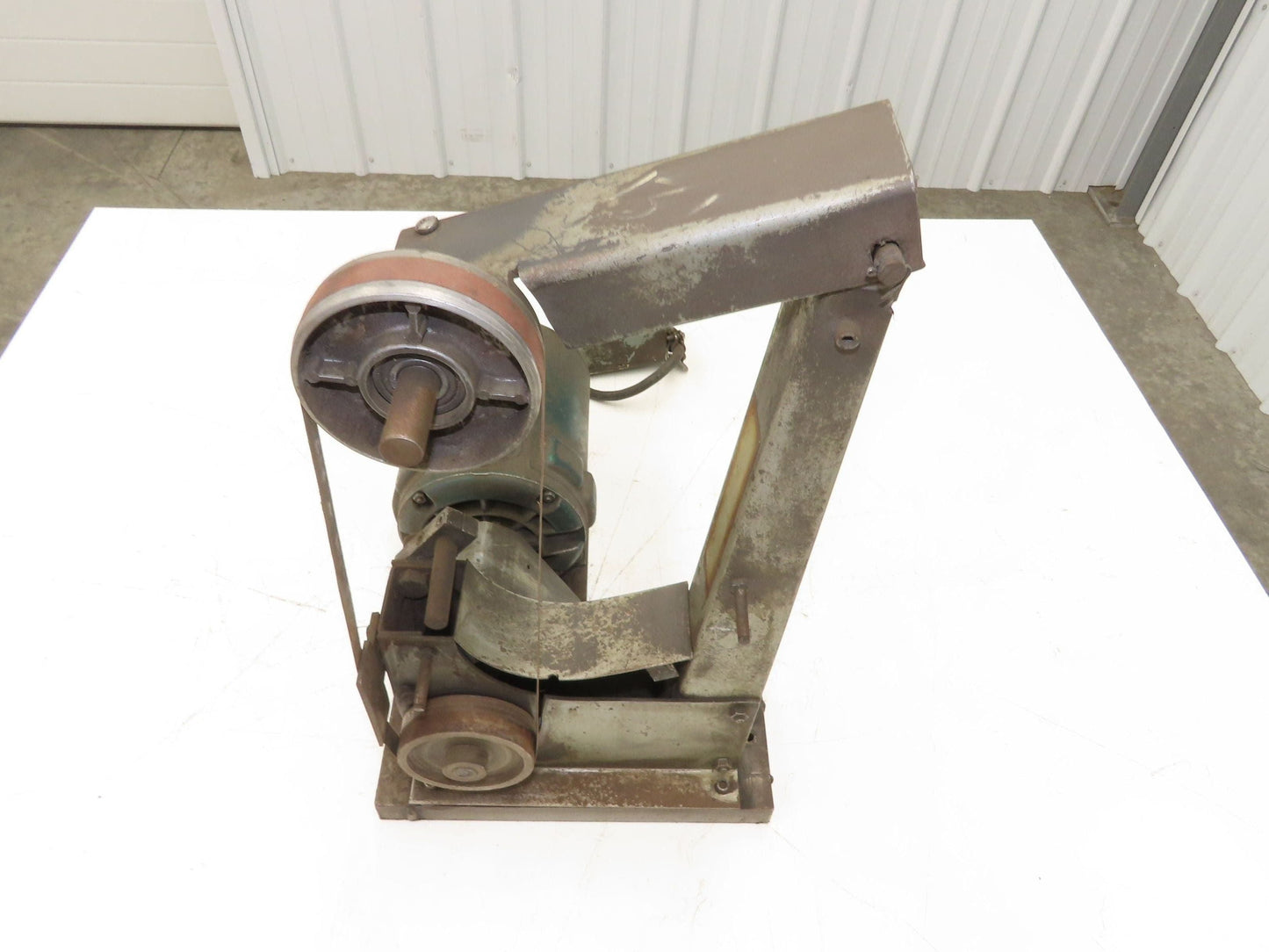 Bench Belt Finger Sander 3/4" W 36" L Motor 115v 1Ph 3500rpm Switch