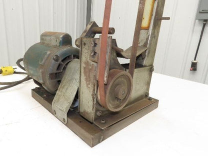 Bench Belt Finger Sander 3/4" W 36" L Motor 115v 1Ph 3500rpm Switch