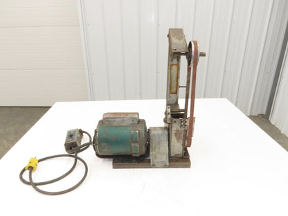 Bench Belt Finger Sander 3/4" W 36" L Motor 115v 1Ph 3500rpm Switch