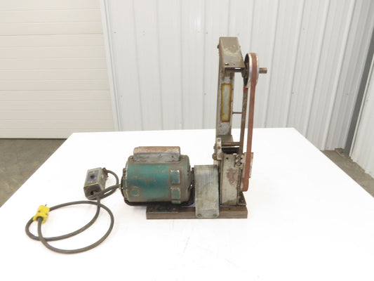 Bench Belt Finger Sander 3/4" W 36" L Motor 115v 1Ph 3500rpm Switch