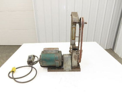 Bench Belt Finger Sander 3/4" W 36" L Motor 115v 1Ph 3500rpm Switch