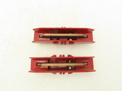 13605 Crane Collector Shoe & Case Assembly 100A Lot of 2