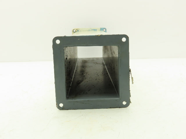 Wiegmann JW42 4"x4" Wireway Straight 24" Section Feed-Through NEMA 12 Hoffman