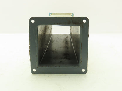 Wiegmann JW42 4"x4" Wireway Straight 24" Section Feed-Through NEMA 12 Hoffman