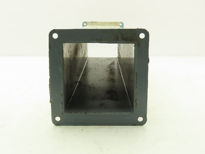 Wiegmann JW42 4"x4" Wireway Straight 24" Section Feed-Through NEMA 12 Hoffman