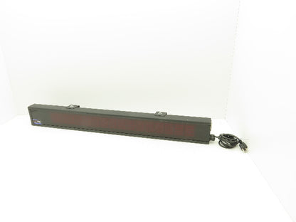EDI ED050-I-1605-N1-SR2 Display 16 x 2" Characters Serial Interface 120v 60Hz