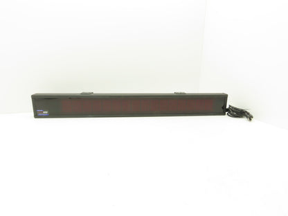 EDI ED050-I-1605-N1-SR2 Display 16 x 2" Characters Serial Interface 120v 60Hz