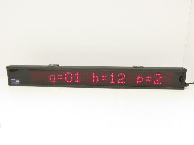 EDI ED050-I-1605-N1-SR2 Display 16 x 2" Characters Serial Interface 120v 60Hz