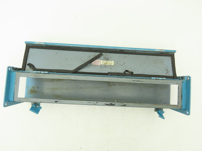 Wiegmann JW42 4"x4" Wireway Straight 24" Section Feed-Through NEMA 12 Hoffman