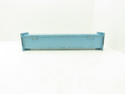 Wiegmann JW42 4"x4" Wireway Straight 24" Section Feed-Through NEMA 12 Hoffman