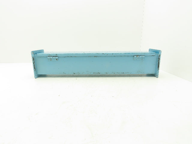 Wiegmann JW42 4"x4" Wireway Straight 24" Section Feed-Through NEMA 12 Hoffman