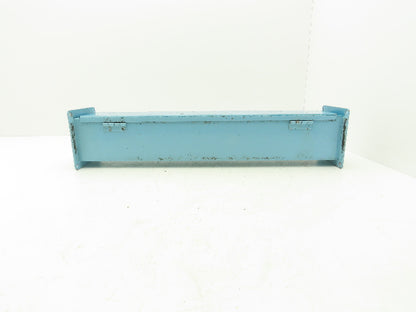 Wiegmann JW42 4"x4" Wireway Straight 24" Section Feed-Through NEMA 12 Hoffman