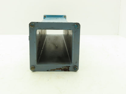 Wiegmann JW42 4"x4" Wireway Straight 24" Section Feed-Through NEMA 12 Hoffman