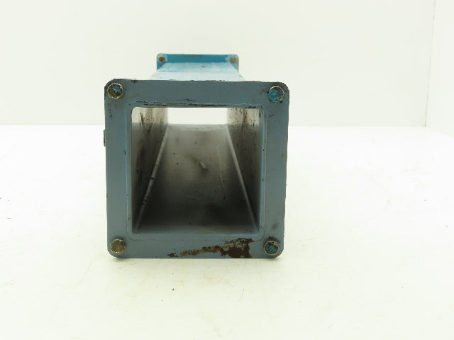 Wiegmann JW42 4"x4" Wireway Straight 24" Section Feed-Through NEMA 12 Hoffman