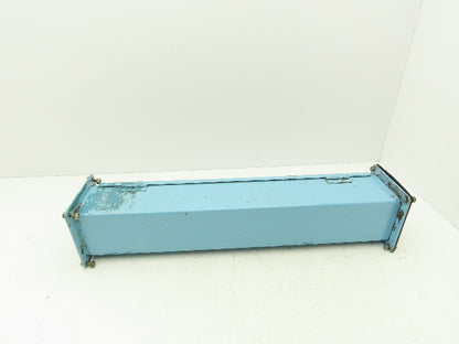 Wiegmann JW42 4"x4" Wireway Straight 24" Section Feed-Through NEMA 12 Hoffman