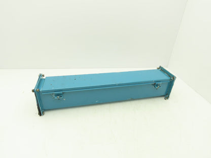 Wiegmann JW42 4"x4" Wireway Straight 24" Section Feed-Through NEMA 12 Hoffman