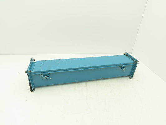 Wiegmann JW42 4"x4" Wireway Straight 24" Section Feed-Through NEMA 12 Hoffman