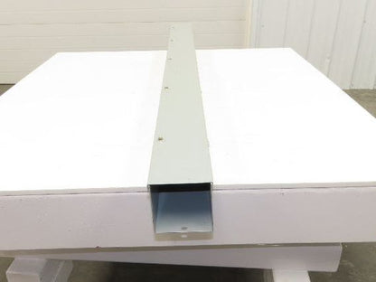 Hoffman F44G60 4"x4" Wireway Straight 60" Section Lay-in Type 1