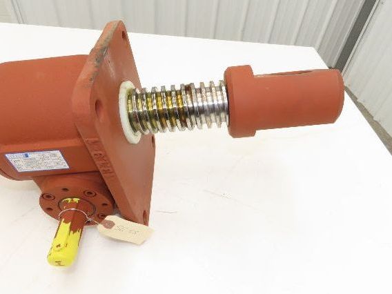 Pfaff SHE15.1L-B-F/S Worm Gear Screw Jack 500mm Stroke 15.1 kN 24:1 Ratio