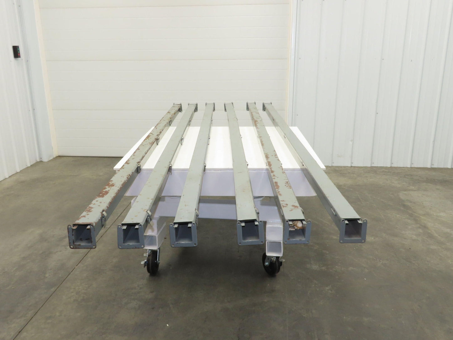 Square D LJ210 Oiltight Wireway 2.5"X2.5"X10' Section Lay-in Lot of 6