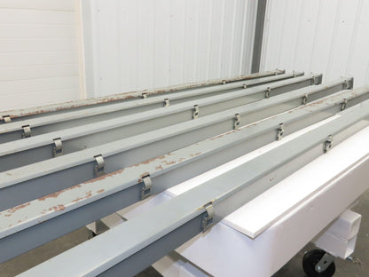 Square D LJ210 Oiltight Wireway 2.5"X2.5"X10' Section Lay-in Lot of 6