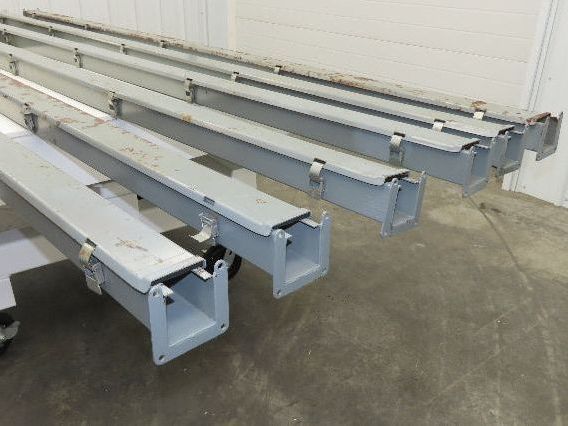 Square D LJ210 Oiltight Wireway 2.5"X2.5"X10' Section Lay-in Lot of 6