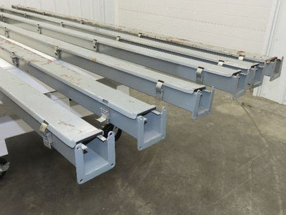 Square D LJ210 Oiltight Wireway 2.5"X2.5"X10' Section Lay-in Lot of 6