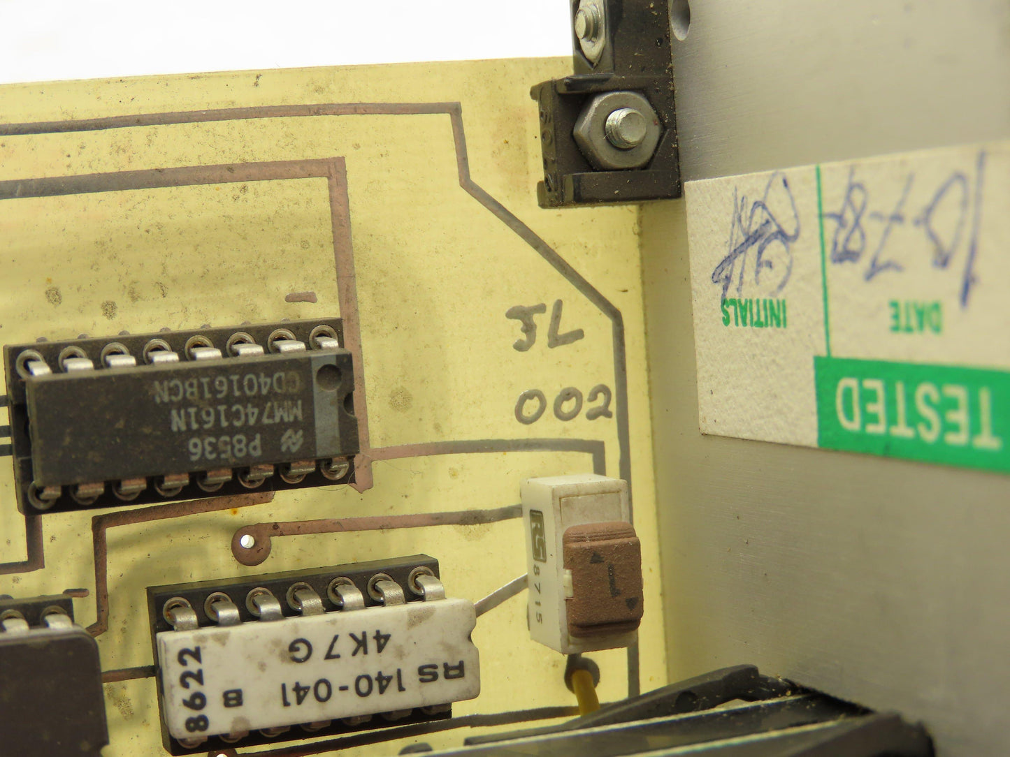 JL JL002 Control Prog. Gap Book Gluing PLC Module [0-F][0-9] Counter