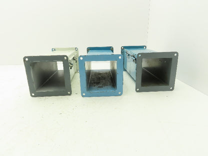 Wiegmann LJW41 4"x4" Wireway Straight 12" Section Lay-in NEMA 12 Lot of 3