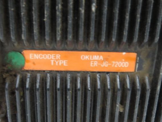 Okuma BL-MC150J-20SNA AC Servo Motor 133V 2000rpm - Encoder ER-JG-7200D