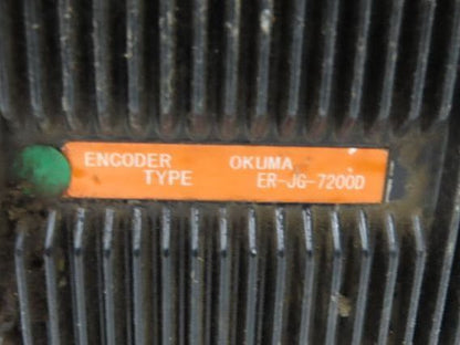 Okuma BL-MC150J-20SNA AC Servo Motor 133V 2000rpm - Encoder ER-JG-7200D