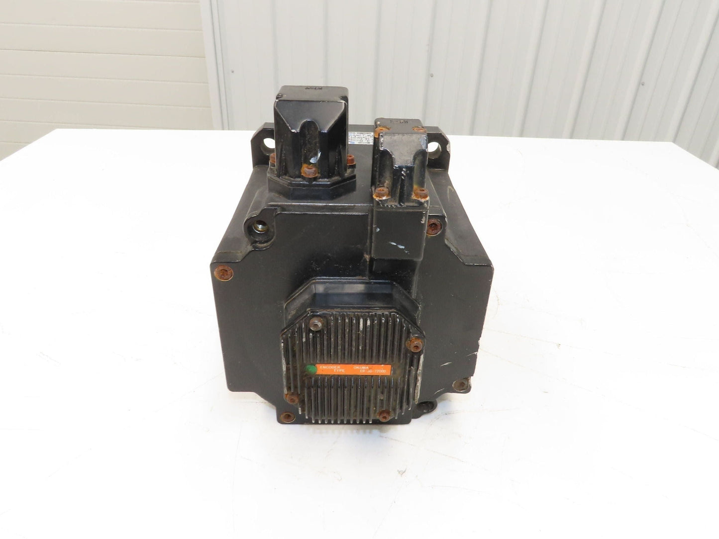 Okuma BL-MC150J-20SNA AC Servo Motor 133V 2000rpm - Encoder ER-JG-7200D